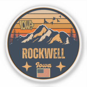 Rockwell, Iowa Klistermärken