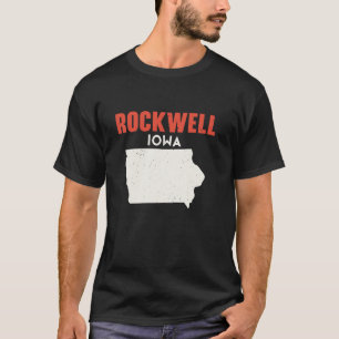 Rockwell Iowa USA, USA, State America Travel Iowan T Shirt