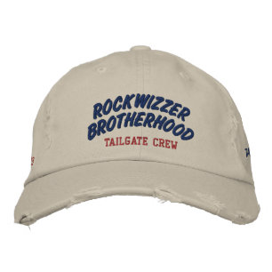 ROCKWIZZER BROTHERHOOD Tailgate Crew hat 1 Broderad Keps