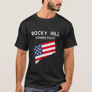 Rocky Backe Connecticut USA State America Travel C T Shirt