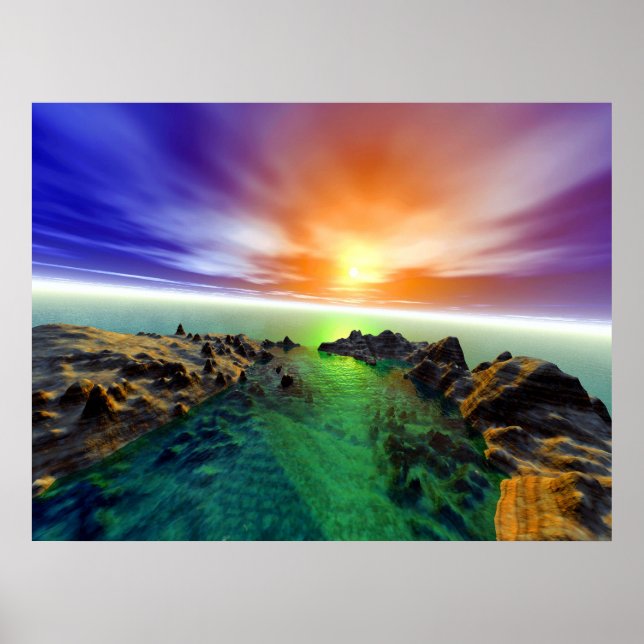 Rocky Basin Poster (Framsidan)