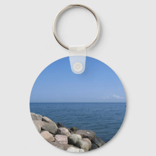 Rocky Beach-nyckelkedja Nyckelring