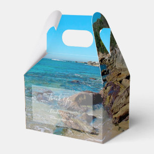 Rocky Beach Wedding Presentaskar