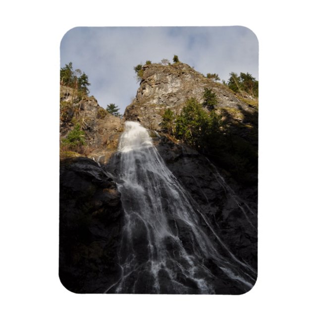 Rocky Brook Falls, Brinnon, WA Magnet (Vertikal)