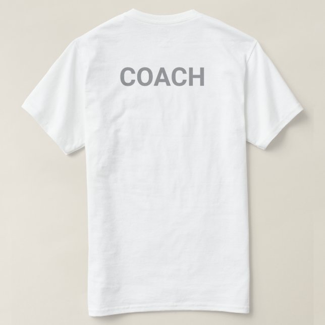 Rocky Cats TRÄNARE T Shirt (Design baksida)