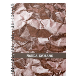 Rocky Classy Ro Guld Monogram bärbar dator Anteckningsbok