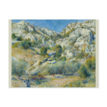 Rocky Crags at L'Estaque av Pierre-Auguste Renoir