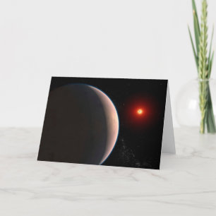 Rocky Exoplanet Gj 486 B Orbitande en röd dvärgstj Kort