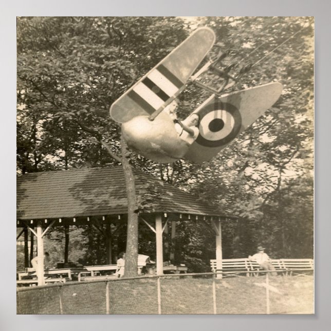 Rocky Glen Amusement Park Moosic Pa. Poster (Framsidan)