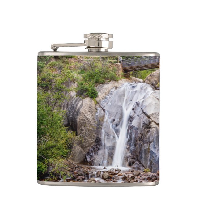 Rocky Helen Hunt Falls Flask Fickplunta (Framsidan)