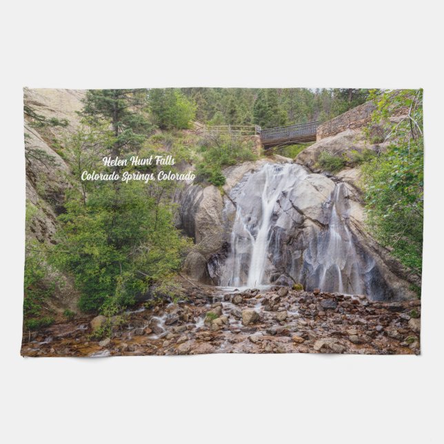 Rocky Helen Hunt Falls Kitchen Towel Kökshandduk (Horisontell)