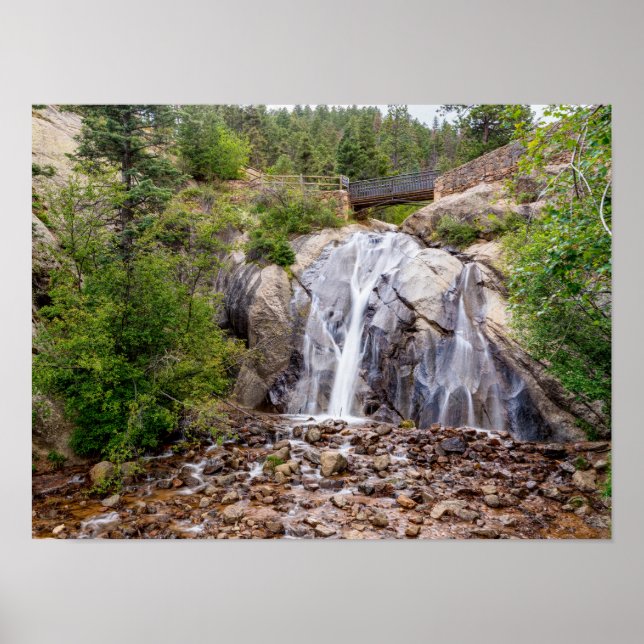 Rocky Helen Hunt Falls Poster (Framsidan)