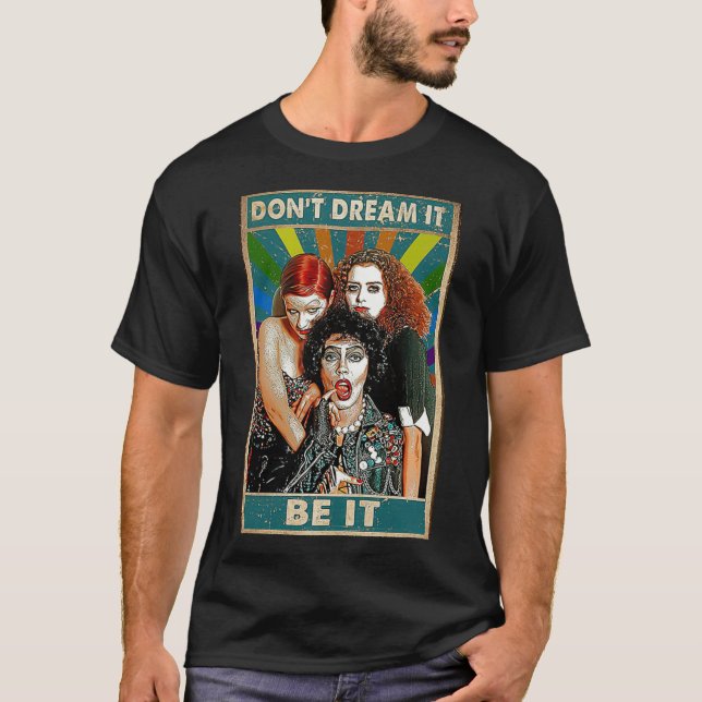 Rocky Horror familj retro T Shirt (Framsida)