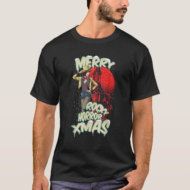 Rocky Horror Show Jul God jul Colombia T Shirt (Framsida)
