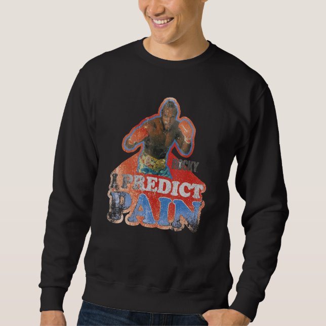 Rocky III jag spår smärta Lång Ärmad Tröja (Framsida)