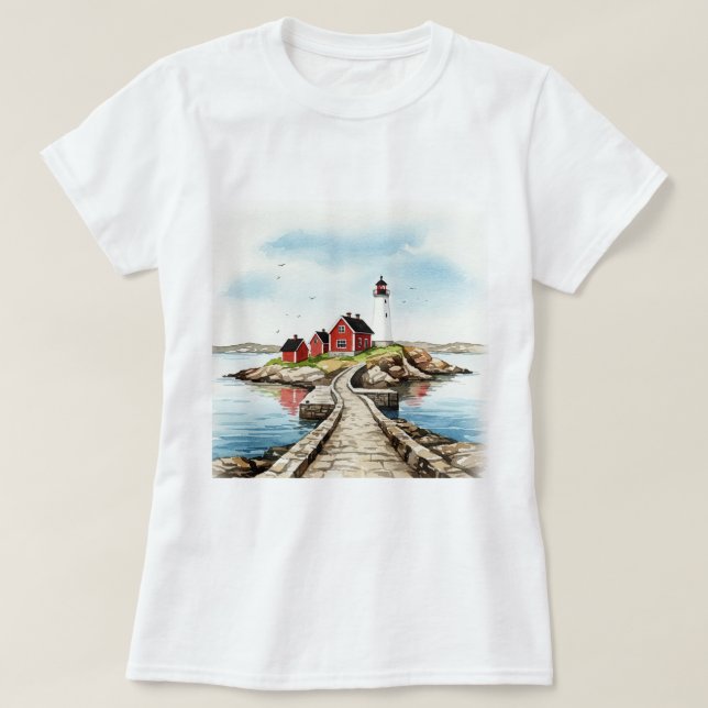 Rocky island t shirt (Design framsida)