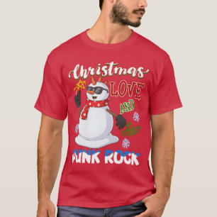 Rocky jul Sankte Klaus konsert i punkrock g T Shirt