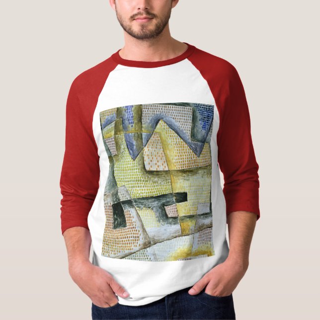 Rocky Kusten, 1931 av Paul Klee T Shirt (Framsida)