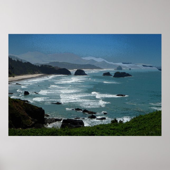 Rocky Kusten 36 x 24 Poster (Framsidan)