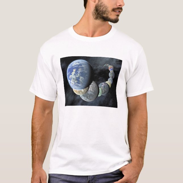 Rocky, markbaserade världar tee shirt (Framsida)