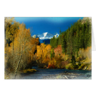 ROCKY MNT FALL CARD HÄLSNINGSKORT