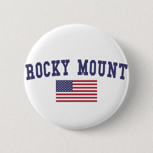 Rocky Mount US Flagga Knapp