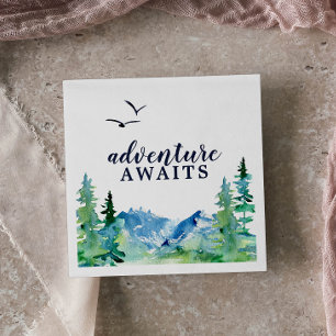 Rocky Mountain Adventure Awaits Baby Shower Pappersservett