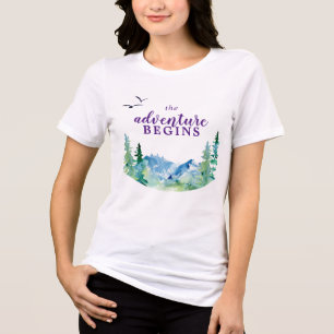 Rocky Mountain Äventyr börjar T Shirt