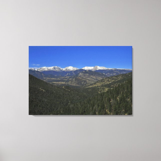 Rocky Mountain Backcountry Canvastryck (Framsida)