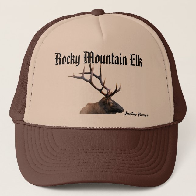 Rocky Mountain Elk Hat Keps (Framsida)
