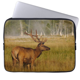 Rocky Mountain Elk Yellowstone National Park Laptop Fodral