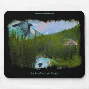 Rocky Mountain Forest & Wildlife Mousepad Musmatta