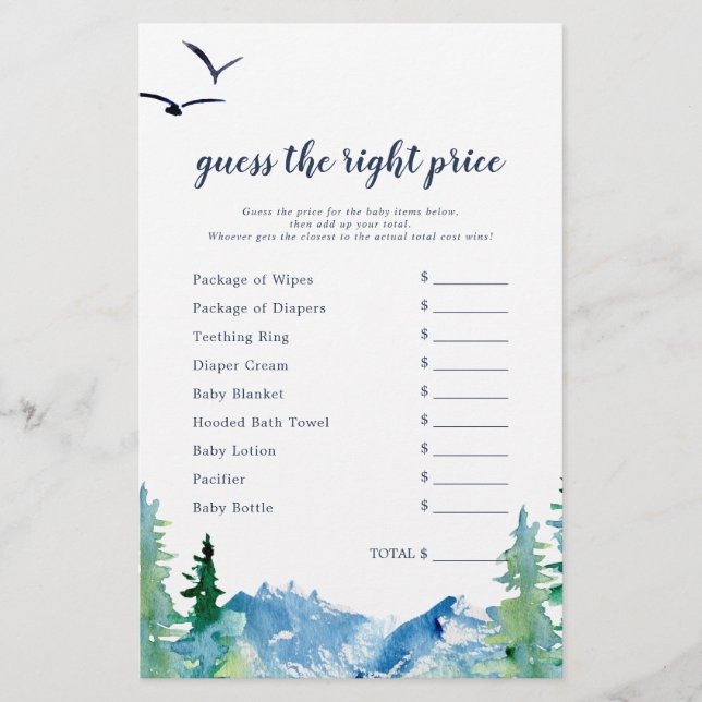 Rocky Mountain gissar Högernas Prisa spel (Framsida)