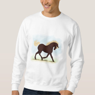 Rocky Mountain Horse Equestrian Lång Ärmad Tröja