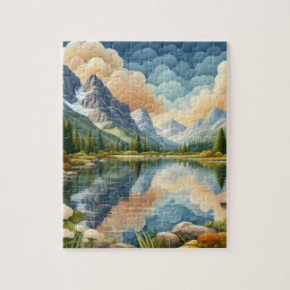 Rocky Mountain Jigszle Puzzle Pussel