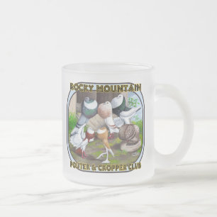Rocky Mountain Klubb Logotyp Frostad Glasmugg