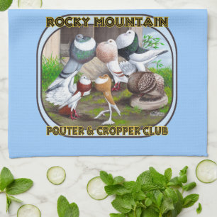 Rocky Mountain Klubb Logotyp Kökshandduk