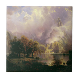 Rocky Mountain Ligestic Scenery Kakelplatta