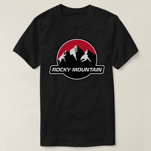 Rocky mountain mtb logo Sticker T Shirt (Design framsida)