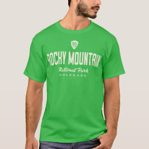 Rocky Mountain National Park 1915 Arrowhad Tan T Shirt
