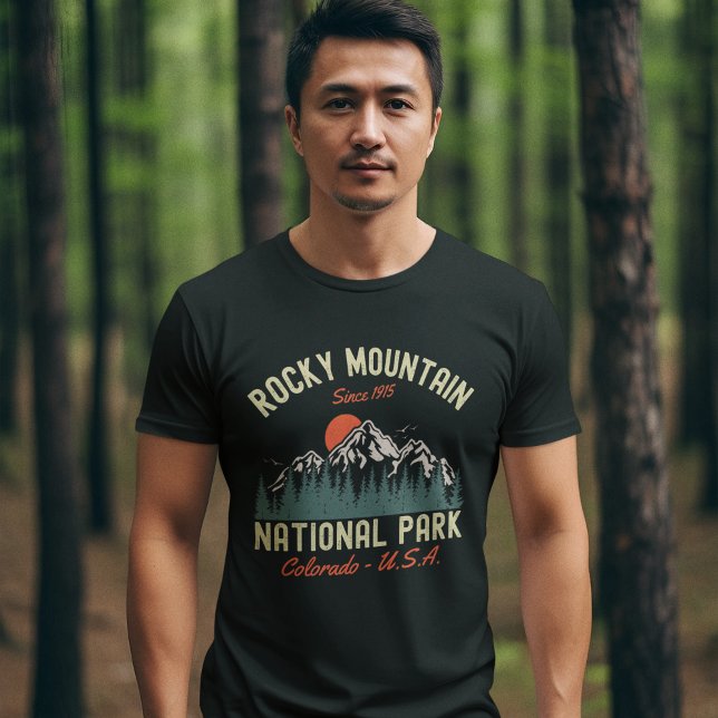 Rocky Mountain National Park Beaituful Landscape T Shirt (Skapare uppladdad)