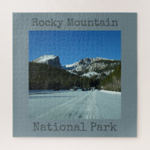 Rocky Mountain National Park Bear Sjö Parking Jig