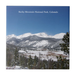 Rocky Mountain National Park-bricka Kakelplatta