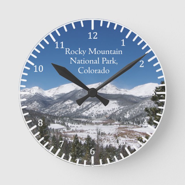 Rocky Mountain National Park, Colorado klocka (Framsida)