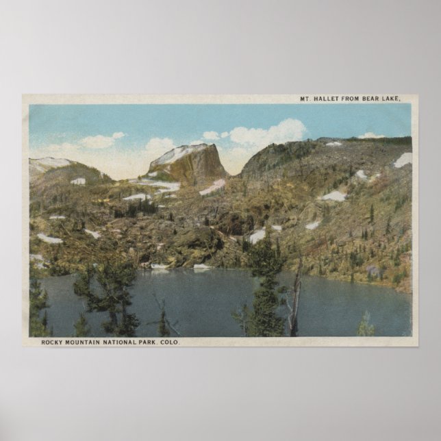 Rocky Mountain National Park, Colorado Poster (Framsidan)