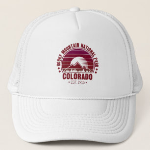 Rocky Mountain National Park Colorado Retro Keps