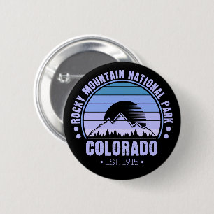 Rocky Mountain National Park Colorado Retro Knapp