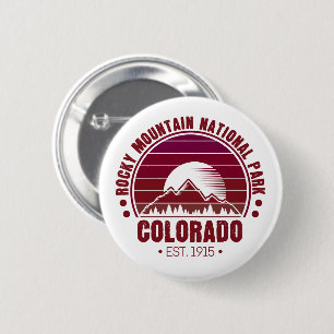 Rocky Mountain National Park Colorado Retro Knapp