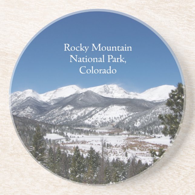 Rocky Mountain National Park,Colorado stonecoaster Underlägg (Framsidan)