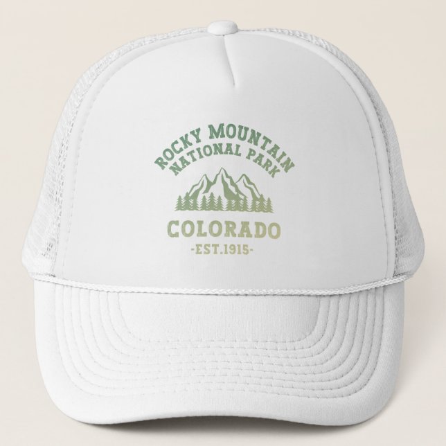 Rocky Mountain National Park Colorado USA Gradient Keps (Framsida)